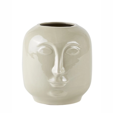 Vase Villa Collection Head Creme 17 cm