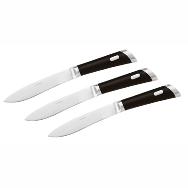 Knife Set Sambonet T-Bone Silver (3-piece)