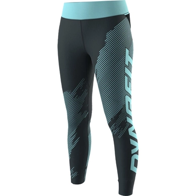 Laufhose Dynafit Ultra Graphic Lange Tights Damen Blueberry Marine Blue