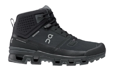 Wanderschuhe On Running Men Cloudrock 2 Waterproof Black Eclipse