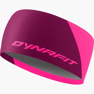 Kopf-Schweißband Dynafit Performance 2 Dry Pink Glo