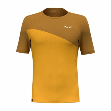 T-Shirt Salewa Puez Sporty Dry Herren Gold