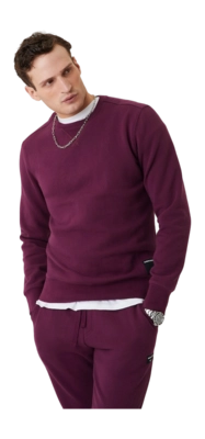 Trui Bjorn Borg Centre Crew Grape Wine