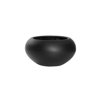 Bloempot Pottery Pots Natural Cora S Black 47 x 25,5 cm