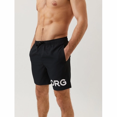 Zwembroek Bjorn Borg Men Swim Shorts Black Beauty