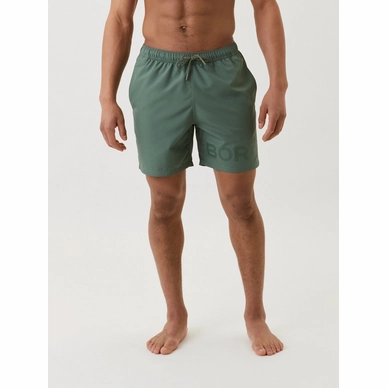 Zwembroek Bjorn Borg Men Swim Shorts Duck Green