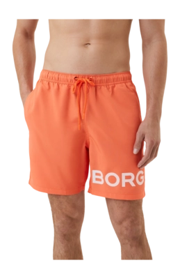Zwembroek Björn Borg Men Borg Swim Shorts Nasturtium