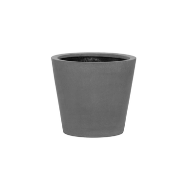 Bloempot Pottery Pots Natural Bucket XS Grey 40 x 35 cm