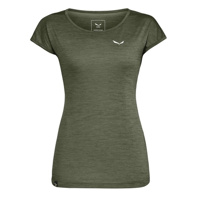 T-Shirt Salewa Women Puez Melange Dry Dark Olive Melange '23