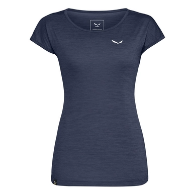 T-Shirt Salewa Women Puez Melange Dry Navy Blazer Melange