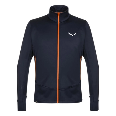 Sweatshirt Zip Salewa Men Puez Polarlite Fleece Navy Blazer