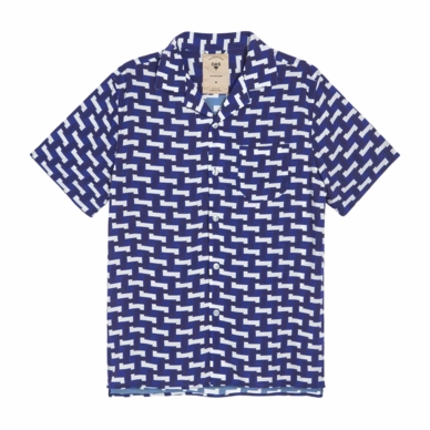 Hemd OAS Blue layer Zig Viscose Herren