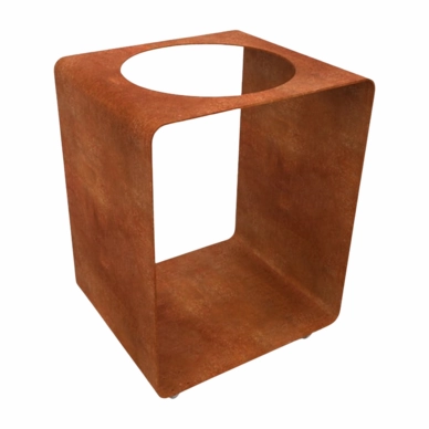 Wood storage Artola BloQ with hole for Qrib