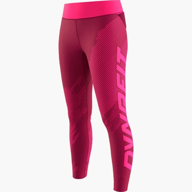 Laufhose Dynafit Ultra Graphic Long Tights Damen Beet Red