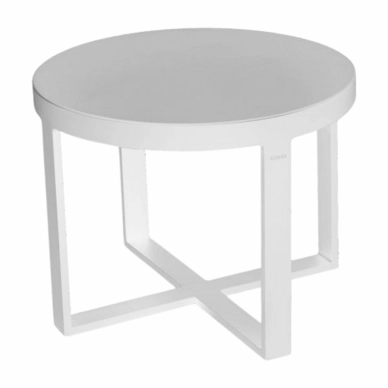 Bijzettafel Borek Force Alu Wit Ø 58 x 45 cm