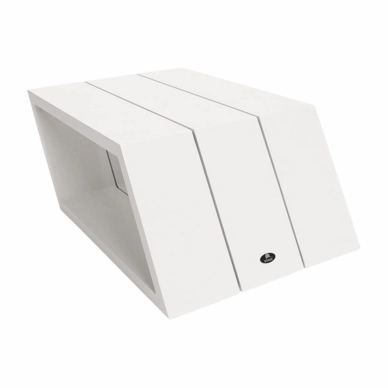 Bijzettafel Borek Viking Alu Wit 82,5 x 49 x 31,5 cm