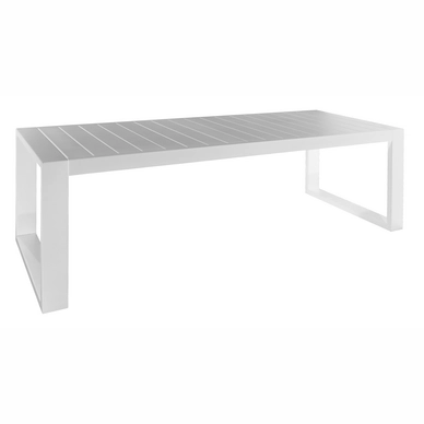 Tuintafel Borek Vitoria Alu Wit 240x90x75 cm