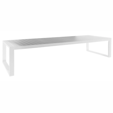 Tuintafel Borek Vitoria Alu Wit 400x100x75cm