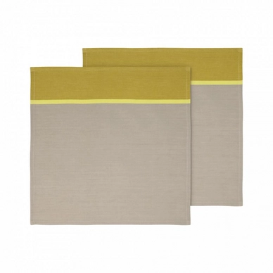 Servet Remember Lime (Set van 2)