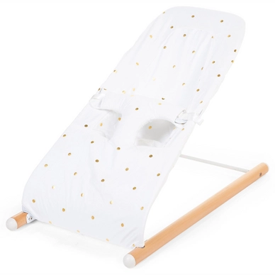 Housse de Transat Bébé Childhome Evolux Bouncer Gold Dots