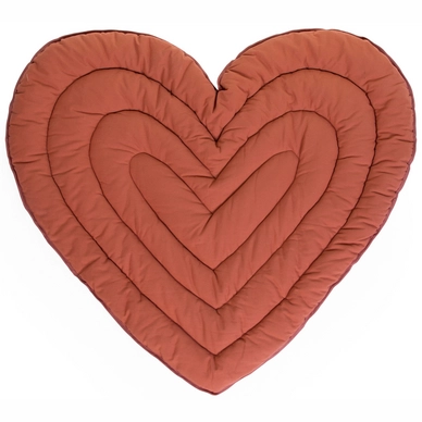Speelmat Childhome Heart Terracotta
