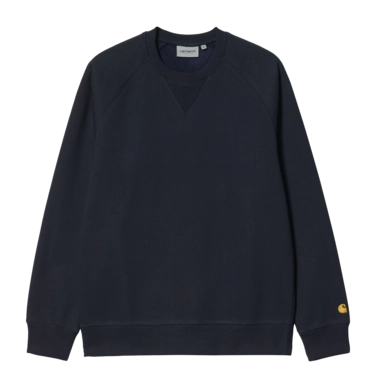 Pullover Carhartt WIP Chase Herren Dark Navy / Gold