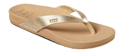 Flip Flops Reef Cushion Bounce Court Tan Women Champagner