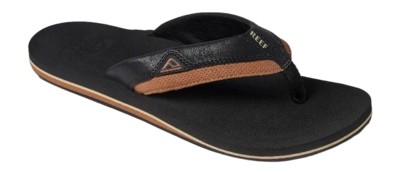 Slipper Reef Men Cushion Dawn Black Tan