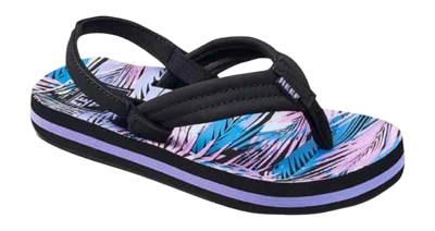 Tongs Reef Enfant Little Ahi Palm Fronds
