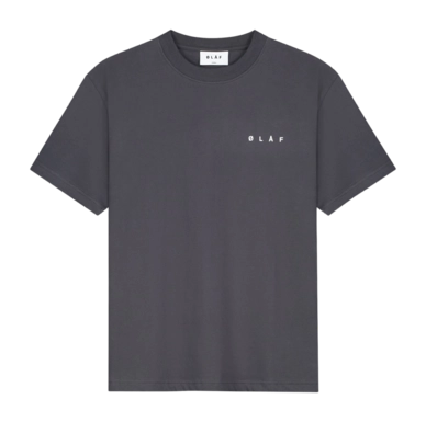 Tee Olaf Men New Face Washed Grey
