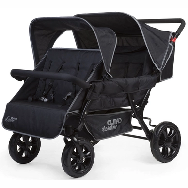 Poussette Childhome Two by Two Noir