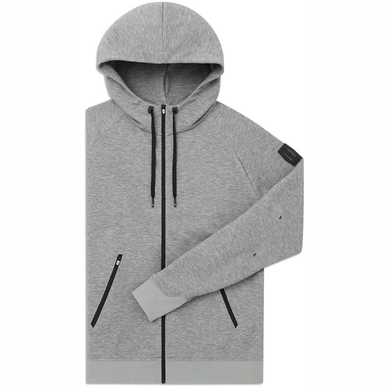 Sweat Homme On Running Zipped Grey