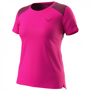 Running Shirt Dynafit Women Sky Flamingo