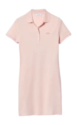 Dress Lacoste Women EF5473 Polo Dress Rose Pale