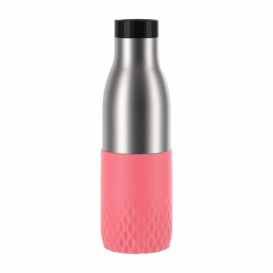 Wasserflasche Emsa Bludrop Sleeve Coral 500ml
