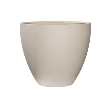Blumentopf Pottery Pots Refined Jesslyn M Natural White 60 x 52 cm