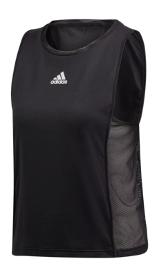 Tanktop Adidas Women Escouade Black Shock Cyan