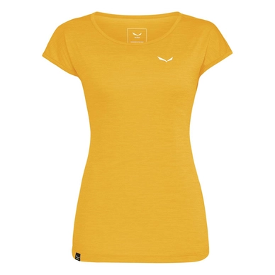 T-shirt Salewa Femme Puez Melange Dry Gold Melange