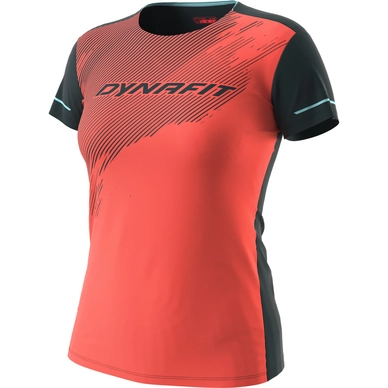 Laufshirt Dynafit Alpine 2 Short Sleeve Damen Hot Coral