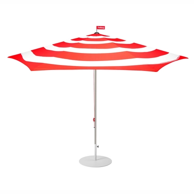 Parasol Fatboy Stripesol Red Light Grey (Incl. Parasolvoet)