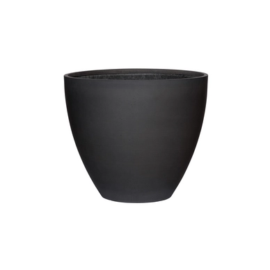 Bloempot Pottery Pots Refined Jesslyn S Volcano Black 50 x 44 cm