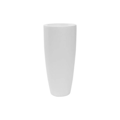 Bloempot Pottery Pots Essential Dax L Matte White 37 x 80 cm