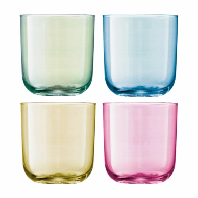 Tumbler L.S.A. Polka Pastel 420 ml (Set van 4)