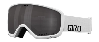 Skibril Giro Ringo White Wordmark Vivid Smoke