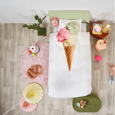 Dekbedovertrek Snurk Ice Cream Percal