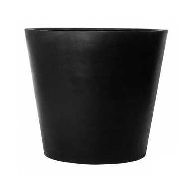 Bloempot Pottery Pots Natural Jumbo Bucket L Black 112 x 97 cm