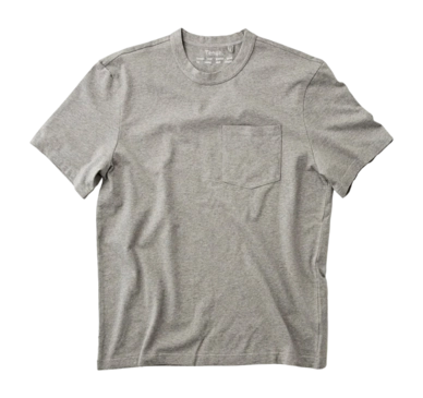 T-Shirt Tenue. Homme John Poche Tee Heather Grey