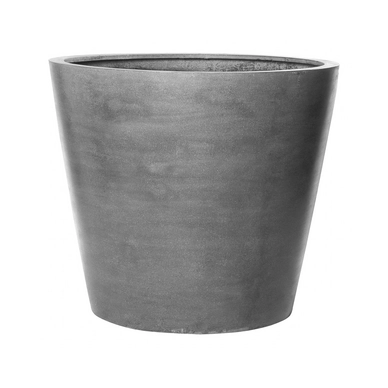 Bloempot Pottery Pots Natural Jumbo Bucket L Grey 112 x 97 cm