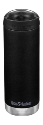 Thermosflasche Klean Kanteen TKWide Koffiedop Black 473 ml