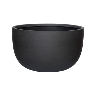 Bloempot Pottery Pots Refined Sunny L Volcano Black 45 x 27 cm